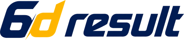 6d result official logo